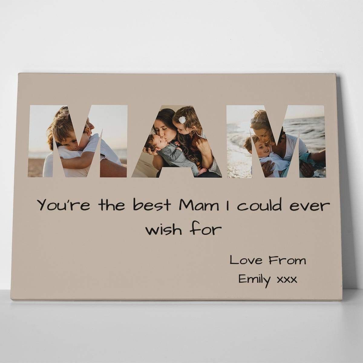 Mum Photo Canvas Print